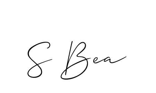 This is the best signature style for the S Bea name. Also you like these signature font (Allison_Script). Mix name signature. S Bea signature style 2 images and pictures png