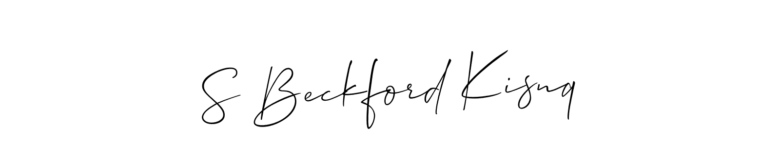 Check out images of Autograph of S Beckford Kisnq name. Actor S Beckford Kisnq Signature Style. Allison_Script is a professional sign style online. S Beckford Kisnq signature style 2 images and pictures png