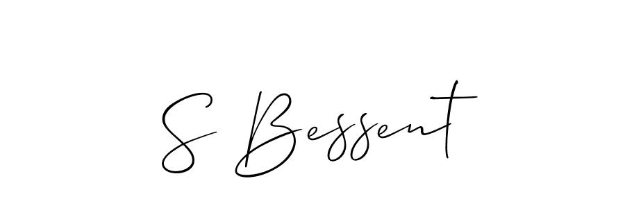 Once you've used our free online signature maker to create your best signature Allison_Script style, it's time to enjoy all of the benefits that S Bessent name signing documents. S Bessent signature style 2 images and pictures png