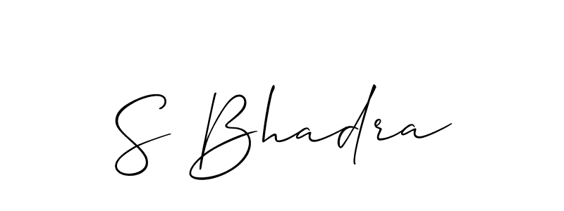 This is the best signature style for the S Bhadra name. Also you like these signature font (Allison_Script). Mix name signature. S Bhadra signature style 2 images and pictures png