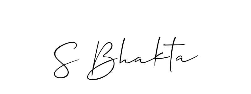 You can use this online signature creator to create a handwritten signature for the name S Bhakta. This is the best online autograph maker. S Bhakta signature style 2 images and pictures png