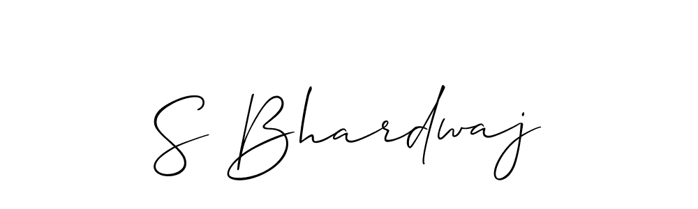 Once you've used our free online signature maker to create your best signature Allison_Script style, it's time to enjoy all of the benefits that S Bhardwaj name signing documents. S Bhardwaj signature style 2 images and pictures png