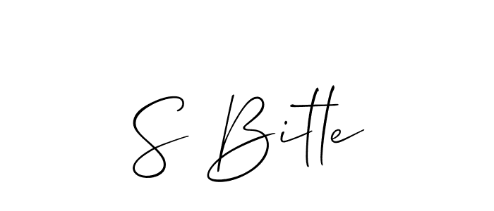 You can use this online signature creator to create a handwritten signature for the name S Bitle. This is the best online autograph maker. S Bitle signature style 2 images and pictures png