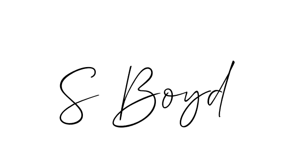 Allison_Script is a professional signature style that is perfect for those who want to add a touch of class to their signature. It is also a great choice for those who want to make their signature more unique. Get S Boyd name to fancy signature for free. S Boyd signature style 2 images and pictures png