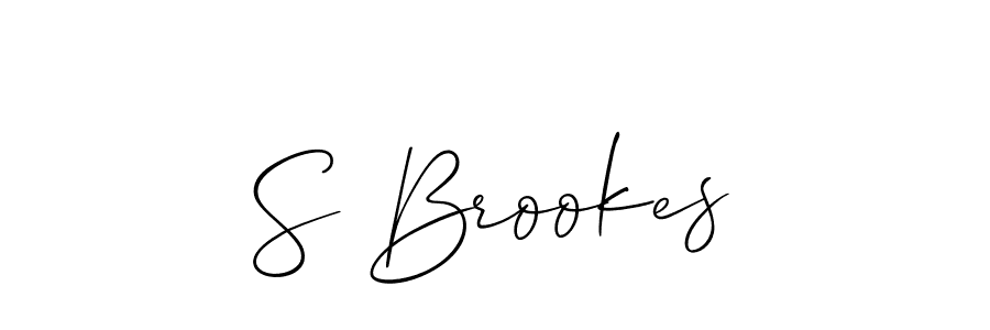 Similarly Allison_Script is the best handwritten signature design. Signature creator online .You can use it as an online autograph creator for name S Brookes. S Brookes signature style 2 images and pictures png