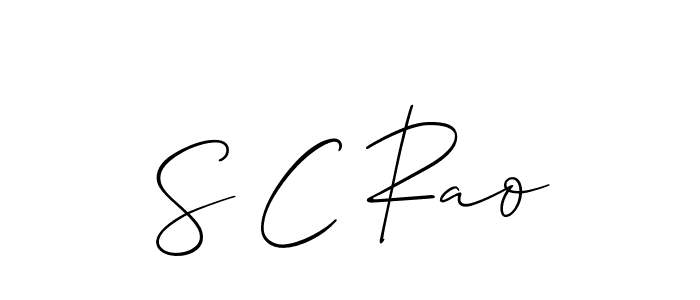Here are the top 10 professional signature styles for the name S C Rao. These are the best autograph styles you can use for your name. S C Rao signature style 2 images and pictures png
