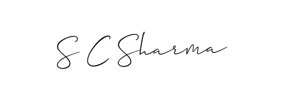 You can use this online signature creator to create a handwritten signature for the name S C Sharma. This is the best online autograph maker. S C Sharma signature style 2 images and pictures png