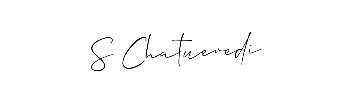 Check out images of Autograph of S Chatuevedi name. Actor S Chatuevedi Signature Style. Allison_Script is a professional sign style online. S Chatuevedi signature style 2 images and pictures png