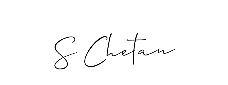 Check out images of Autograph of S Chetan name. Actor S Chetan Signature Style. Allison_Script is a professional sign style online. S Chetan signature style 2 images and pictures png