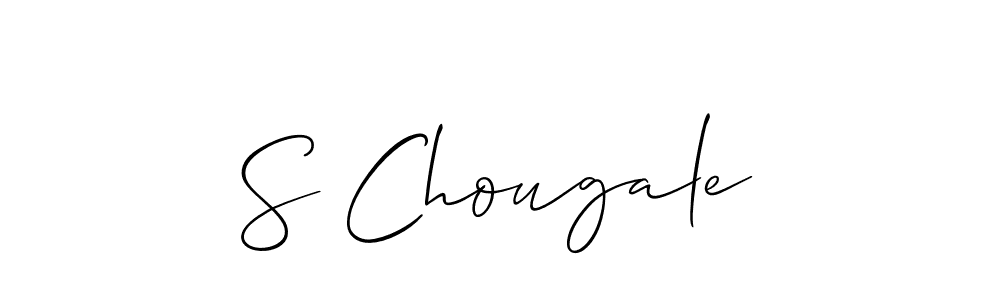 Similarly Allison_Script is the best handwritten signature design. Signature creator online .You can use it as an online autograph creator for name S Chougale. S Chougale signature style 2 images and pictures png