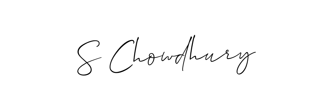 Once you've used our free online signature maker to create your best signature Allison_Script style, it's time to enjoy all of the benefits that S Chowdhury name signing documents. S Chowdhury signature style 2 images and pictures png