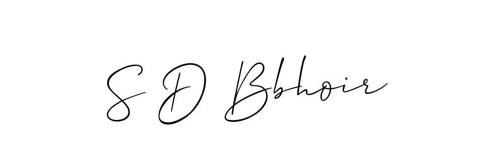 Similarly Allison_Script is the best handwritten signature design. Signature creator online .You can use it as an online autograph creator for name S D Bbhoir. S D Bbhoir signature style 2 images and pictures png