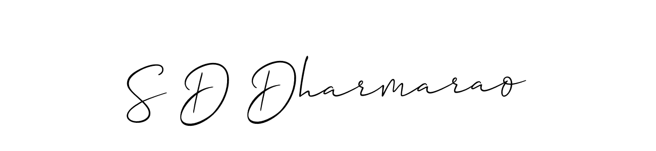 Make a beautiful signature design for name S D Dharmarao. Use this online signature maker to create a handwritten signature for free. S D Dharmarao signature style 2 images and pictures png