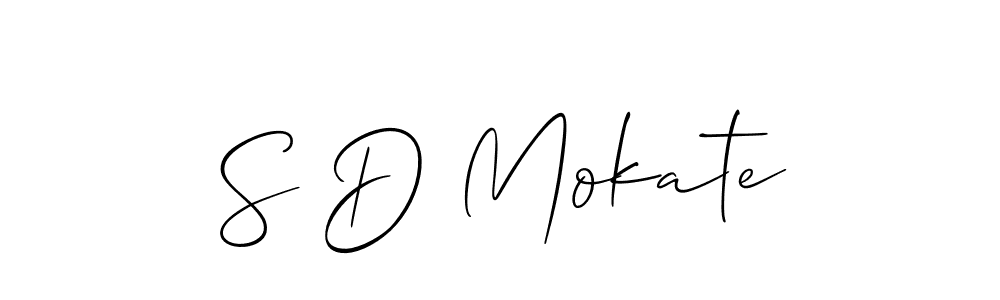 Check out images of Autograph of S D Mokate name. Actor S D Mokate Signature Style. Allison_Script is a professional sign style online. S D Mokate signature style 2 images and pictures png