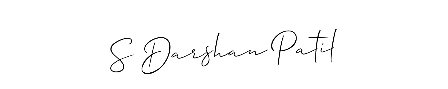 Once you've used our free online signature maker to create your best signature Allison_Script style, it's time to enjoy all of the benefits that S Darshan Patil name signing documents. S Darshan Patil signature style 2 images and pictures png