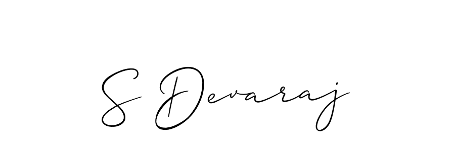 Make a short S Devaraj signature style. Manage your documents anywhere anytime using Allison_Script. Create and add eSignatures, submit forms, share and send files easily. S Devaraj signature style 2 images and pictures png