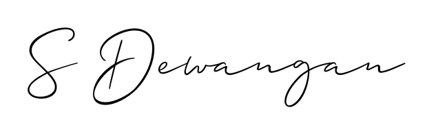 Design your own signature with our free online signature maker. With this signature software, you can create a handwritten (Allison_Script) signature for name S Dewangan. S Dewangan signature style 2 images and pictures png