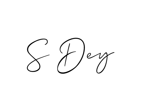 This is the best signature style for the S Dey name. Also you like these signature font (Allison_Script). Mix name signature. S Dey signature style 2 images and pictures png