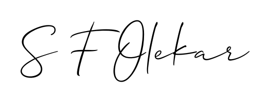 The best way (Allison_Script) to make a short signature is to pick only two or three words in your name. For converting this name S F Olekar. S F Olekar signature style 2 images and pictures png