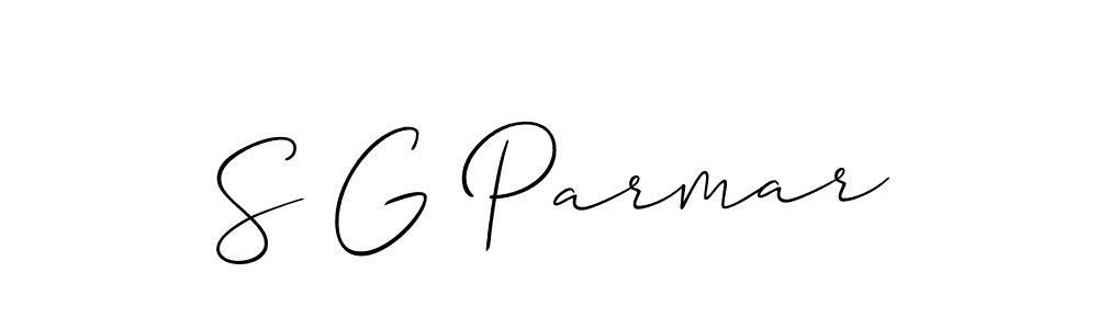 You can use this online signature creator to create a handwritten signature for the name S G Parmar. This is the best online autograph maker. S G Parmar signature style 2 images and pictures png