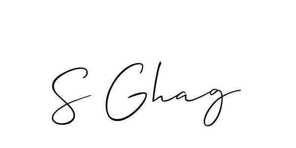 Make a short S Ghag signature style. Manage your documents anywhere anytime using Allison_Script. Create and add eSignatures, submit forms, share and send files easily. S Ghag signature style 2 images and pictures png