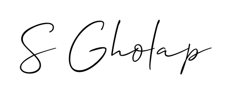 A modern signature idea for name S Gholap using Allison_Script font. Clean strokes and elegant curves make it stand out instantly. S Gholap signature style 2 images and pictures png