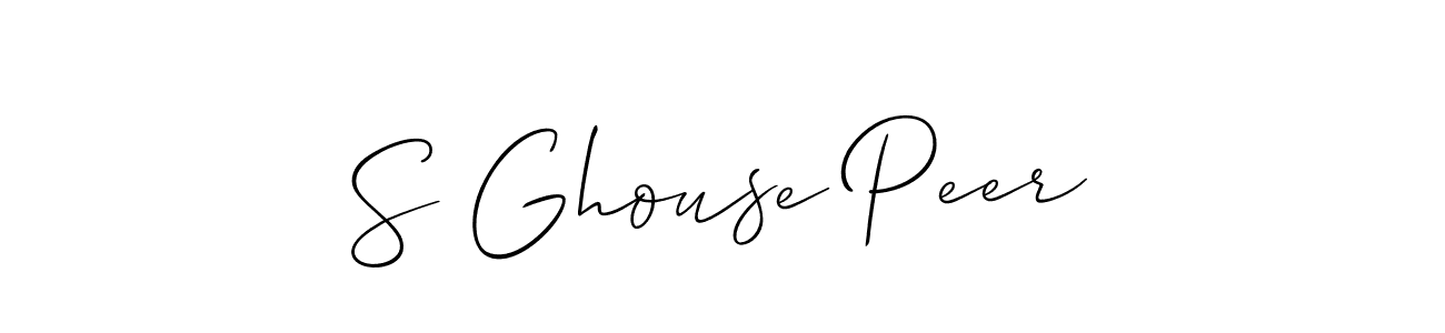 Here are the top 10 professional signature styles for the name S Ghouse Peer. These are the best autograph styles you can use for your name. S Ghouse Peer signature style 2 images and pictures png