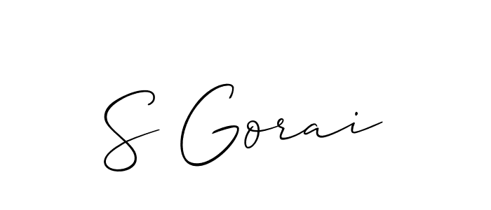 Once you've used our free online signature maker to create your best signature Allison_Script style, it's time to enjoy all of the benefits that S Gorai name signing documents. S Gorai signature style 2 images and pictures png