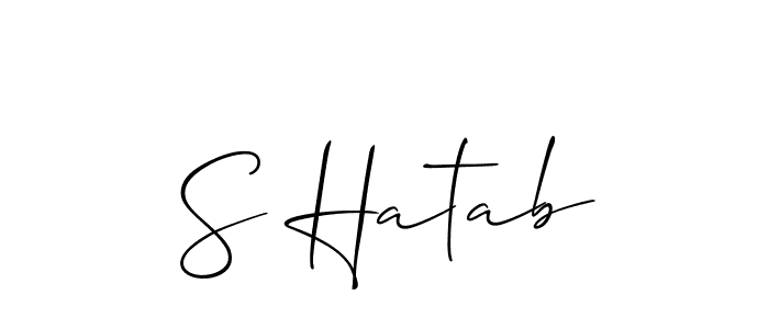 Here are the top 10 professional signature styles for the name S Hatab. These are the best autograph styles you can use for your name. S Hatab signature style 2 images and pictures png