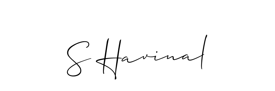 See photos of S Havinal official signature by Spectra . Check more albums & portfolios. Read reviews & check more about Allison_Script font. S Havinal signature style 2 images and pictures png