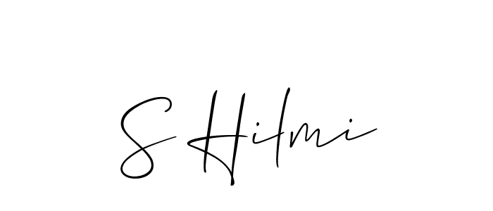 You can use this online signature creator to create a handwritten signature for the name S Hilmi. This is the best online autograph maker. S Hilmi signature style 2 images and pictures png