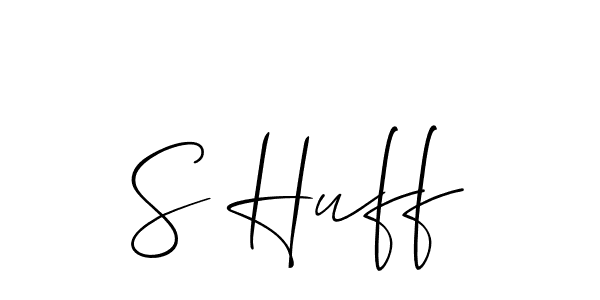 This is the best signature style for the S Huff name. Also you like these signature font (Allison_Script). Mix name signature. S Huff signature style 2 images and pictures png