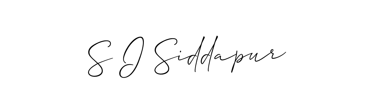 Check out images of Autograph of S I Siddapur name. Actor S I Siddapur Signature Style. Allison_Script is a professional sign style online. S I Siddapur signature style 2 images and pictures png