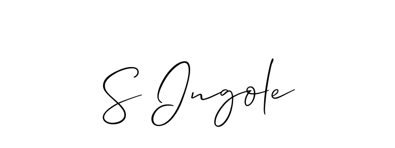 Check out images of Autograph of S Ingole name. Actor S Ingole Signature Style. Allison_Script is a professional sign style online. S Ingole signature style 2 images and pictures png