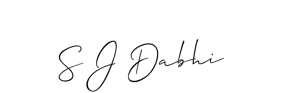 Here are the top 10 professional signature styles for the name S J Dabhi. These are the best autograph styles you can use for your name. S J Dabhi signature style 2 images and pictures png