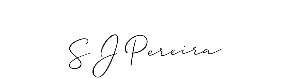 Similarly Allison_Script is the best handwritten signature design. Signature creator online .You can use it as an online autograph creator for name S J Pereira. S J Pereira signature style 2 images and pictures png