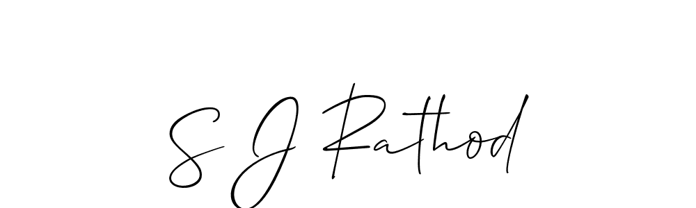 You can use this online signature creator to create a handwritten signature for the name S J Rathod. This is the best online autograph maker. S J Rathod signature style 2 images and pictures png