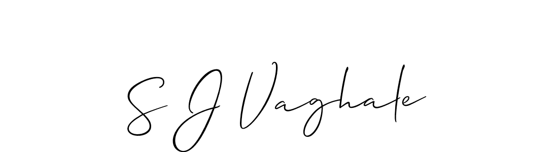 Make a short S J Vaghale signature style. Manage your documents anywhere anytime using Allison_Script. Create and add eSignatures, submit forms, share and send files easily. S J Vaghale signature style 2 images and pictures png