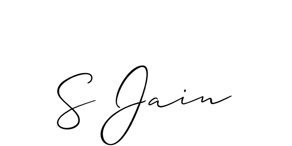 This is the best signature style for the S Jain name. Also you like these signature font (Allison_Script). Mix name signature. S Jain signature style 2 images and pictures png