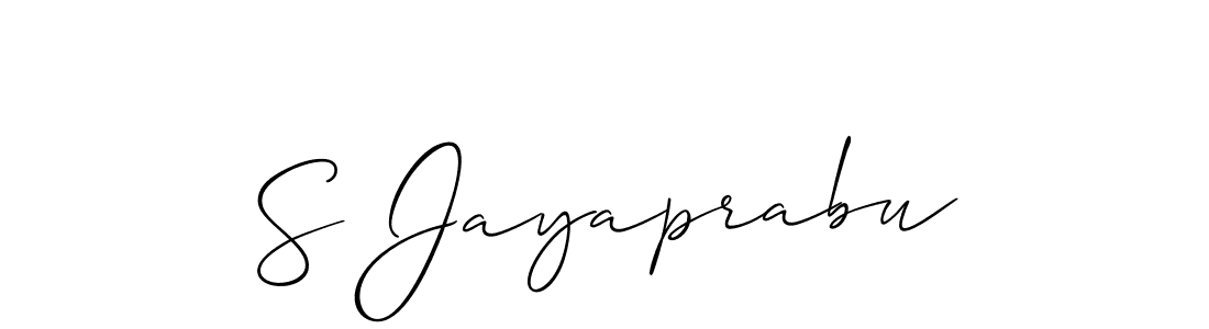 This is the best signature style for the S Jayaprabu name. Also you like these signature font (Allison_Script). Mix name signature. S Jayaprabu signature style 2 images and pictures png