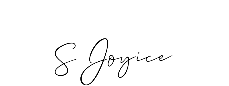 How to Draw S Joyice signature style? Allison_Script is a latest design signature styles for name S Joyice. S Joyice signature style 2 images and pictures png