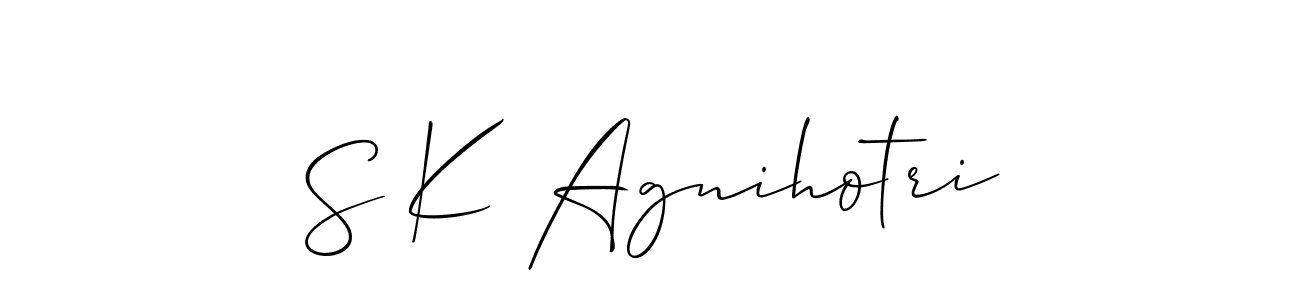 See photos of S K Agnihotri official signature by Spectra . Check more albums & portfolios. Read reviews & check more about Allison_Script font. S K Agnihotri signature style 2 images and pictures png