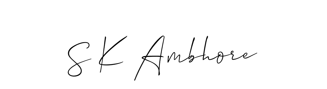 See photos of S K Ambhore official signature by Spectra . Check more albums & portfolios. Read reviews & check more about Allison_Script font. S K Ambhore signature style 2 images and pictures png