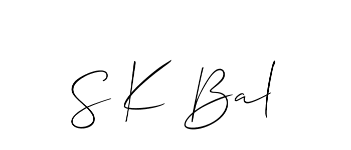 See photos of S K Bal official signature by Spectra . Check more albums & portfolios. Read reviews & check more about Allison_Script font. S K Bal signature style 2 images and pictures png