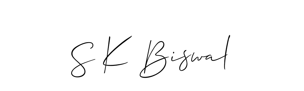 Make a short S K Biswal signature style. Manage your documents anywhere anytime using Allison_Script. Create and add eSignatures, submit forms, share and send files easily. S K Biswal signature style 2 images and pictures png