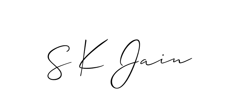 You can use this online signature creator to create a handwritten signature for the name S K Jain. This is the best online autograph maker. S K Jain signature style 2 images and pictures png