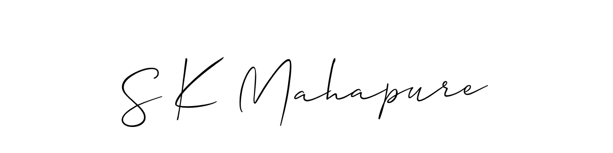 Here are the top 10 professional signature styles for the name S K Mahapure. These are the best autograph styles you can use for your name. S K Mahapure signature style 2 images and pictures png