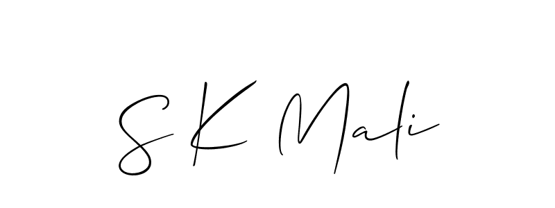 Check out images of Autograph of S K Mali name. Actor S K Mali Signature Style. Allison_Script is a professional sign style online. S K Mali signature style 2 images and pictures png