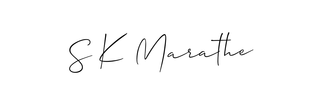 Make a beautiful signature design for name S K Marathe. Use this online signature maker to create a handwritten signature for free. S K Marathe signature style 2 images and pictures png