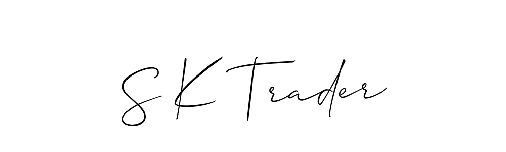 Here are the top 10 professional signature styles for the name S K Trader. These are the best autograph styles you can use for your name. S K Trader signature style 2 images and pictures png